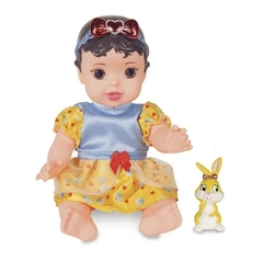 BONECA BABY BRANCA DE NEVE COM PET - MIMO TOYS