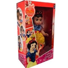 BONECA BABY BRANCA DE NEVE COM PET - MIMO TOYS - Brinkeduras