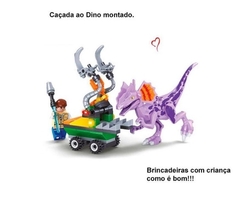 CAÇADA AO DINO EM BLOCOS DE MONTAR 83 PEÇAS - XALINGO - comprar online