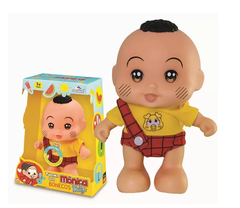 BONECO CASCÃO TURMA DA MONICA BABY - ADIJOMAR