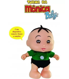 BONECO CEBOLINHA TURMA DA MÔNICA BABY - ADIJOMAR - comprar online