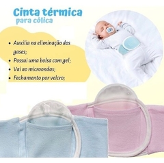 CINTA TÉRMICA PARA CÓLICA BABY - BUBA - Brinkeduras