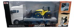 CITY WORKS CARREGADEIRA TRUCK - ORANGE TOYS