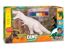 DINO E PINTURA T- REX - MIKETA BRINQUEDOS na internet