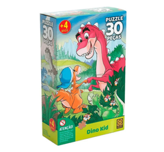 QUEBRA CABEÇA DINO KID 30 PEÇAS - GROW