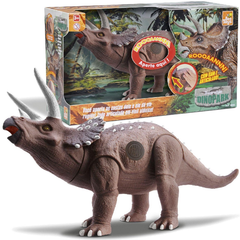 DINOSSAURO TRICERATOPS DINO PARK - BEE TOYS