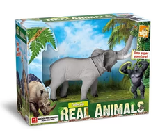 ELEFANTE COLEÇÃO REAL ANIMALS - BEE TOYS