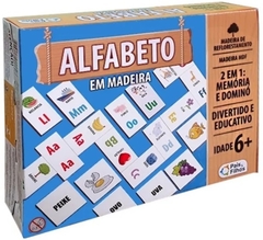 JOGO ALFABETO 2 EM 1- PAIS E FILHOS