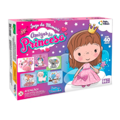 JOGO DA MEMÓRIA AMIGOS DA PRINCESA - PAIS E FILHOS