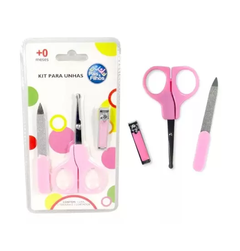 KIT PARA UNHAS ROSA - PAIS E FILHOS