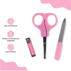 KIT PARA UNHAS ROSA - PAIS E FILHOS - comprar online