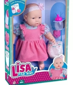 BONECA LISA FAZ XIXI - SUPER TOYS na internet