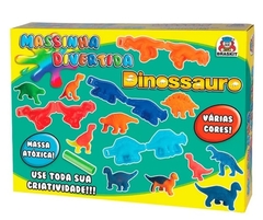 MASSINHA DIVERTIDA DINOSSAURO - BRASKIT