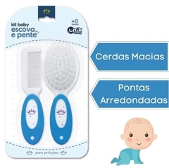 KIT BABY ESCOVA E PENTE - UNIK BABY - Brinkeduras