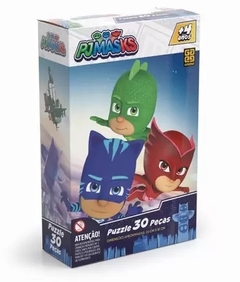 QUEBRA-CABEÇA 30 PEÇAS PJMASKS - GROW