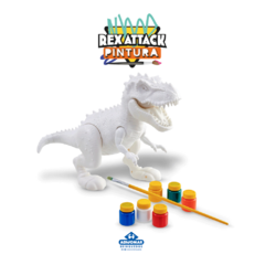 DINOSSAURO REX ATTACK PINTURA - ADIJOMAR - comprar online