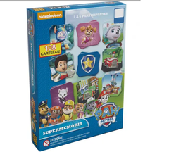 SUPER MEMÓRIA PAW PATROL 108 CARTELAS! - GROW