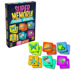 SUPER MEMÓRIA - FIGURAS INFANTIS - GROW