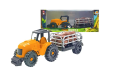 Imagem do TRATOR FARM WHORKS - ORANGE TOYS