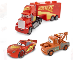 TRIO RADICAL CARROS DISNEY - CONJUNTO DE CARROS TOYNG na internet