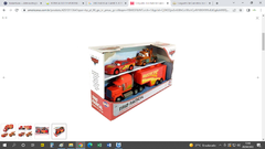 TRIO RADICAL CARROS DISNEY - CONJUNTO DE CARROS TOYNG - Brinkeduras