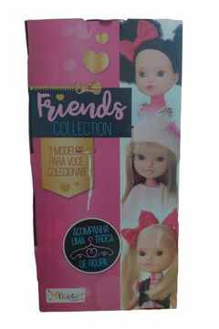 BONECA FRIENDS COLLECTION - MIKETA BRINQUEDOS - Brinkeduras