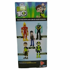 BONECO BEN 10 FIGURAS GIGANTES CHAMA - SUNNY - Brinkeduras