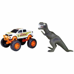 DINOSSAURO REX COM PICK-UP - SAMBA TOYS - Brinkeduras