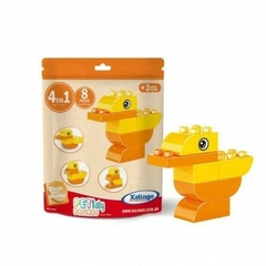 BLOCOS PARA MONTAR PET BABY PATINHO - XALINGO