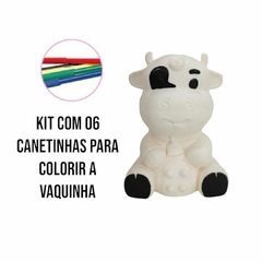 VAQUINHA PINTURA COM CANETINHAS - SAMBA TOYS na internet