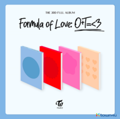 TWICE 3rd Album - Formula of Love (Random Ver.)