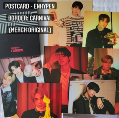 ENHYPEN BORDER CARNIVAL Goods - Postcard Set