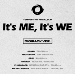 TEMPEST - Debut Album [It’s ME, It's WE] - UNNIES SHOP