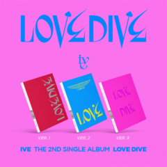 IVE 2nd Single Album - LOVE DIVE (Random Ver.)