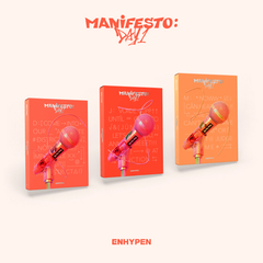 ENHYPEN - Mini Album Vol.3 [MANIFESTO : DAY 1] en internet