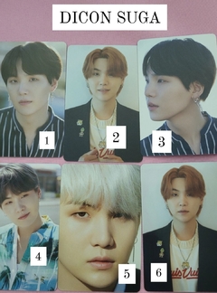 PHOTOCARD SUGA - DICON