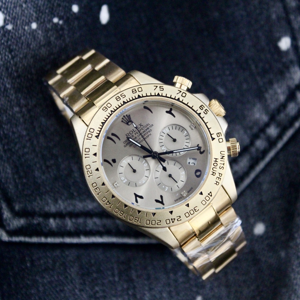 ROLEX DAYTONA PARA HOMBRE DORADO Relojeria Gomez