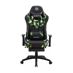 SILLON GAMER PRO KING CAMUFLADO VERDE