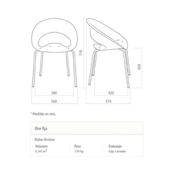 SILLA OFICINA HOGAR ONE en internet