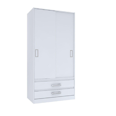 PLACARD ROPERO 2 PUERTAS CORREDIZAS HOGAR DORMITORIO - comprar online