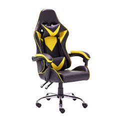 SILLON GAMER PRO ONE COLOR AMARILLO