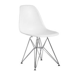 SILLA EAMES BASE METALICA X6