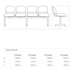 TANDEM X4 ASIENTOS TAPIZADO - comprar online