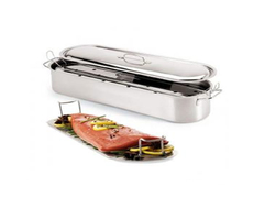 Olla Pescado 45 X 16 Acero Inox. Axen