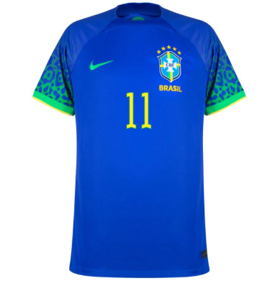 Nova Camisa Brasil 1 Amarela Raphinha 11 Torcedor 2022 / 2023