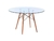 Mesa Eames Redonda vidrio - comprar online