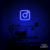Neon Led Instagram - Iluminação Neon LED - NeonCustom