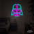 Neon Led Darth Vader