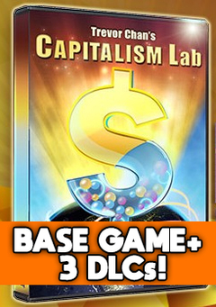 Capitalism Lab Jogo Base + 3 DLCs (Subsidiary, City Economic e Digital Age)
