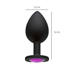 Plug Silicone Black Chico - comprar online